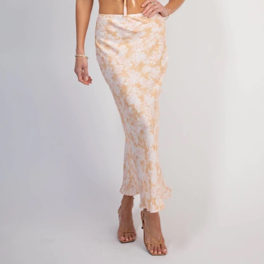 RESA - Isla Slip Skirt in Sahara - XS, floral